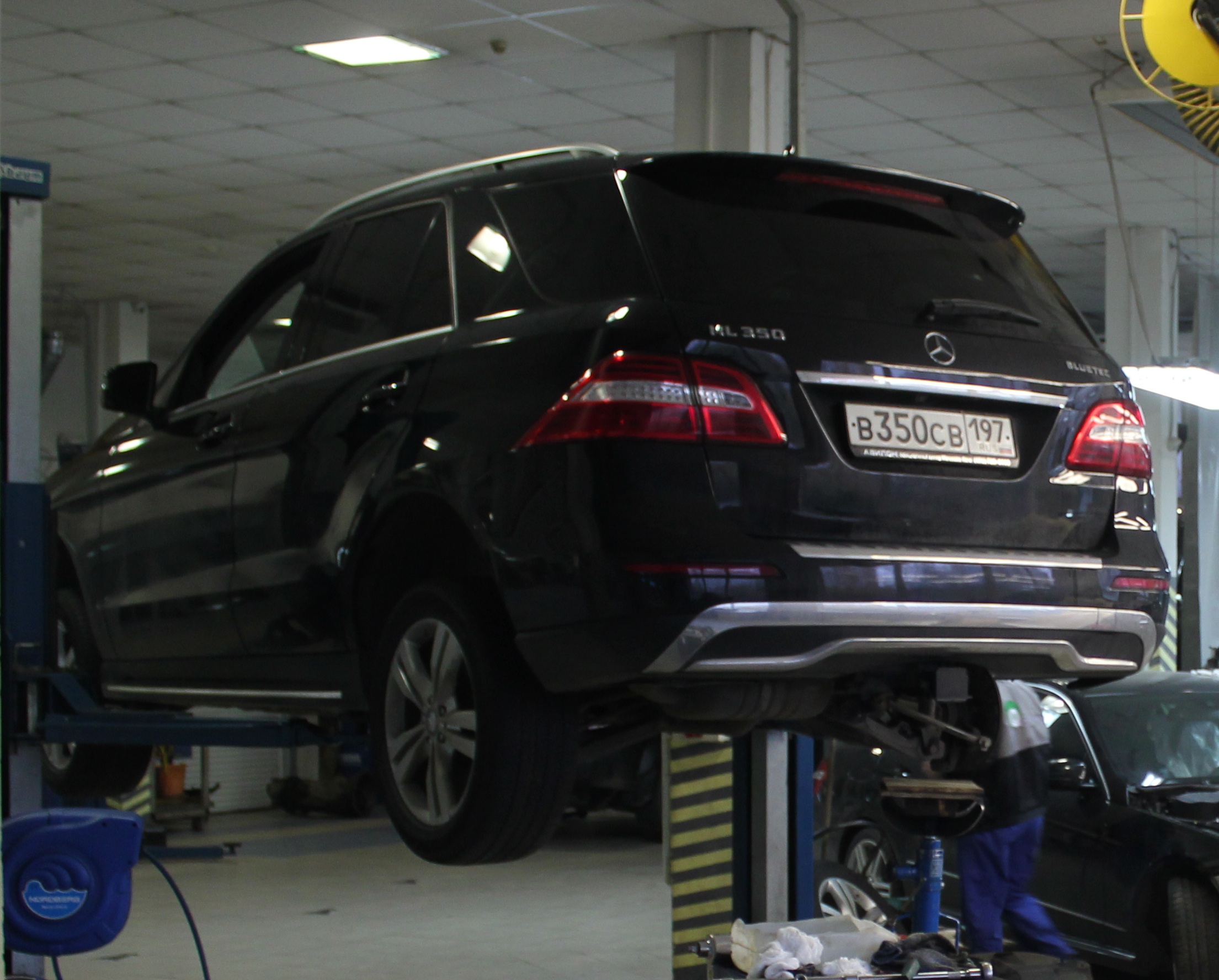 Мерседес в сервисе