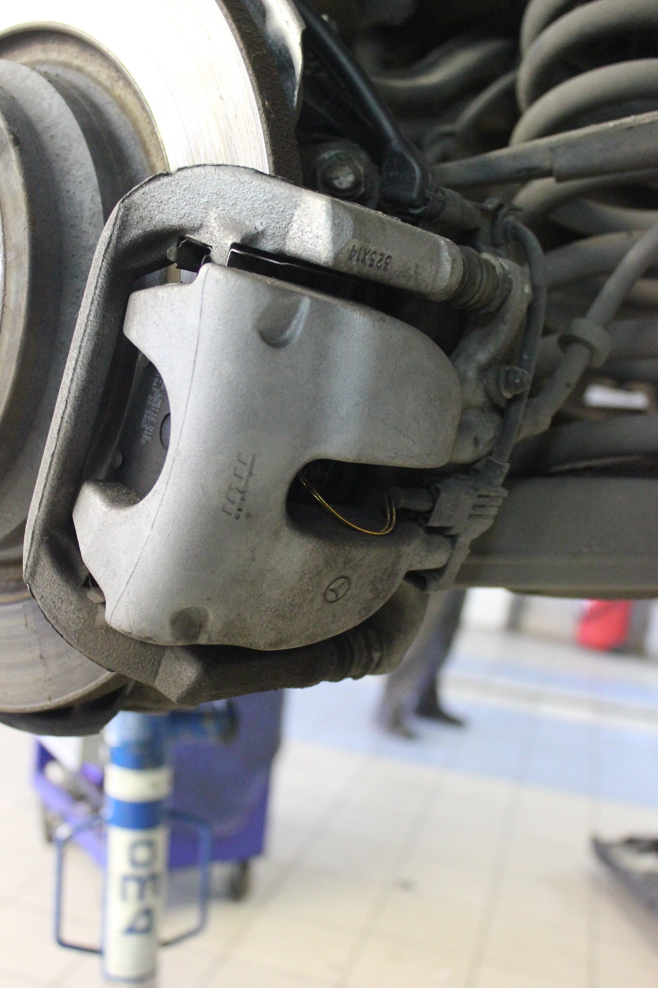 суппорт на тормозном диске