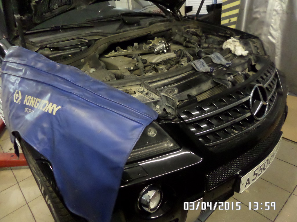 Мерседес на СТО