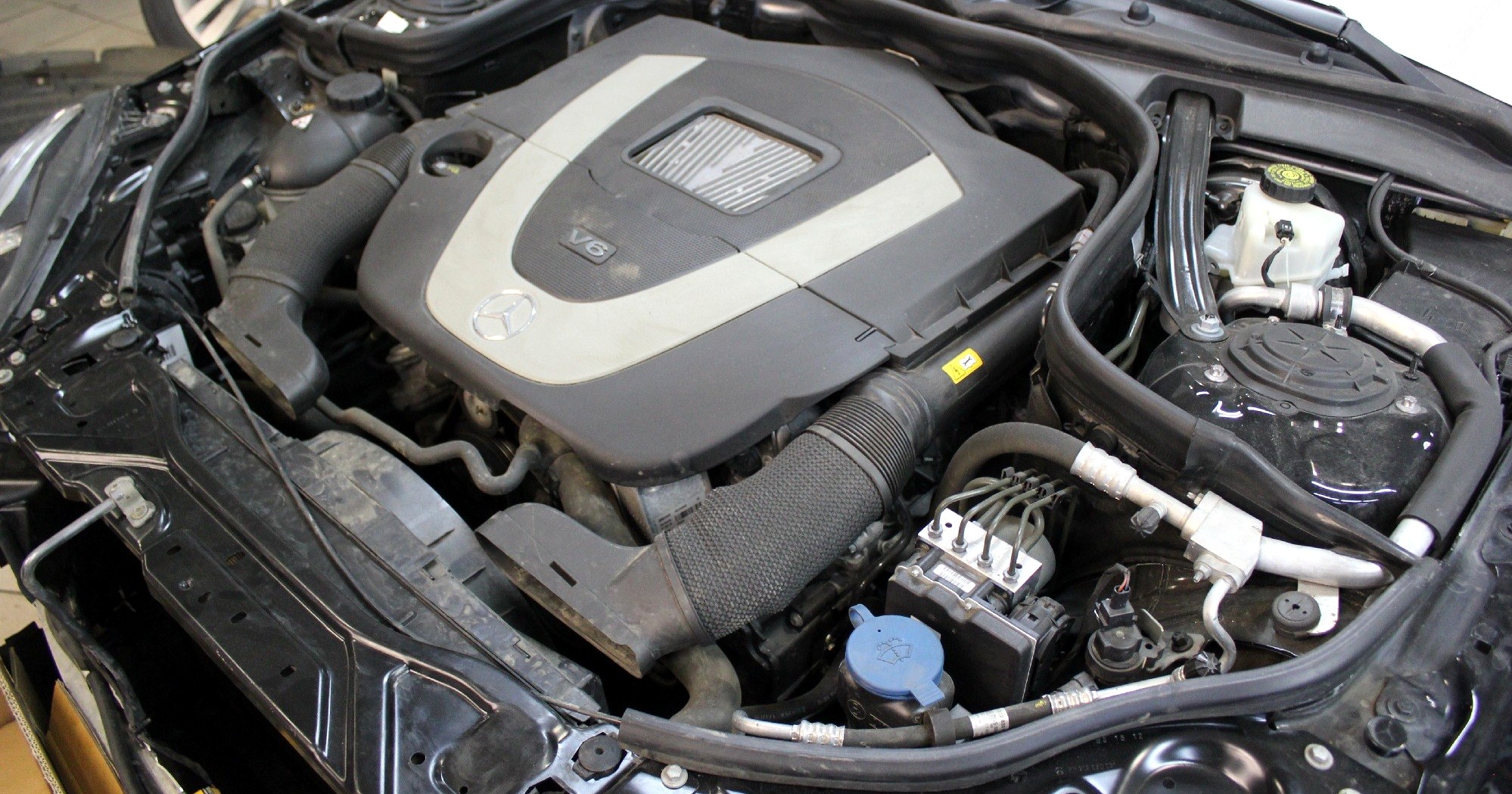 мотор Мерседеса