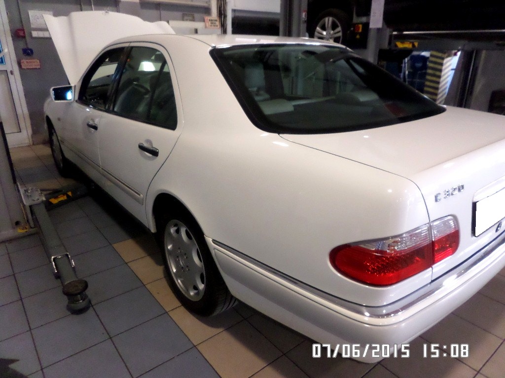 Е-класс седан на СТО