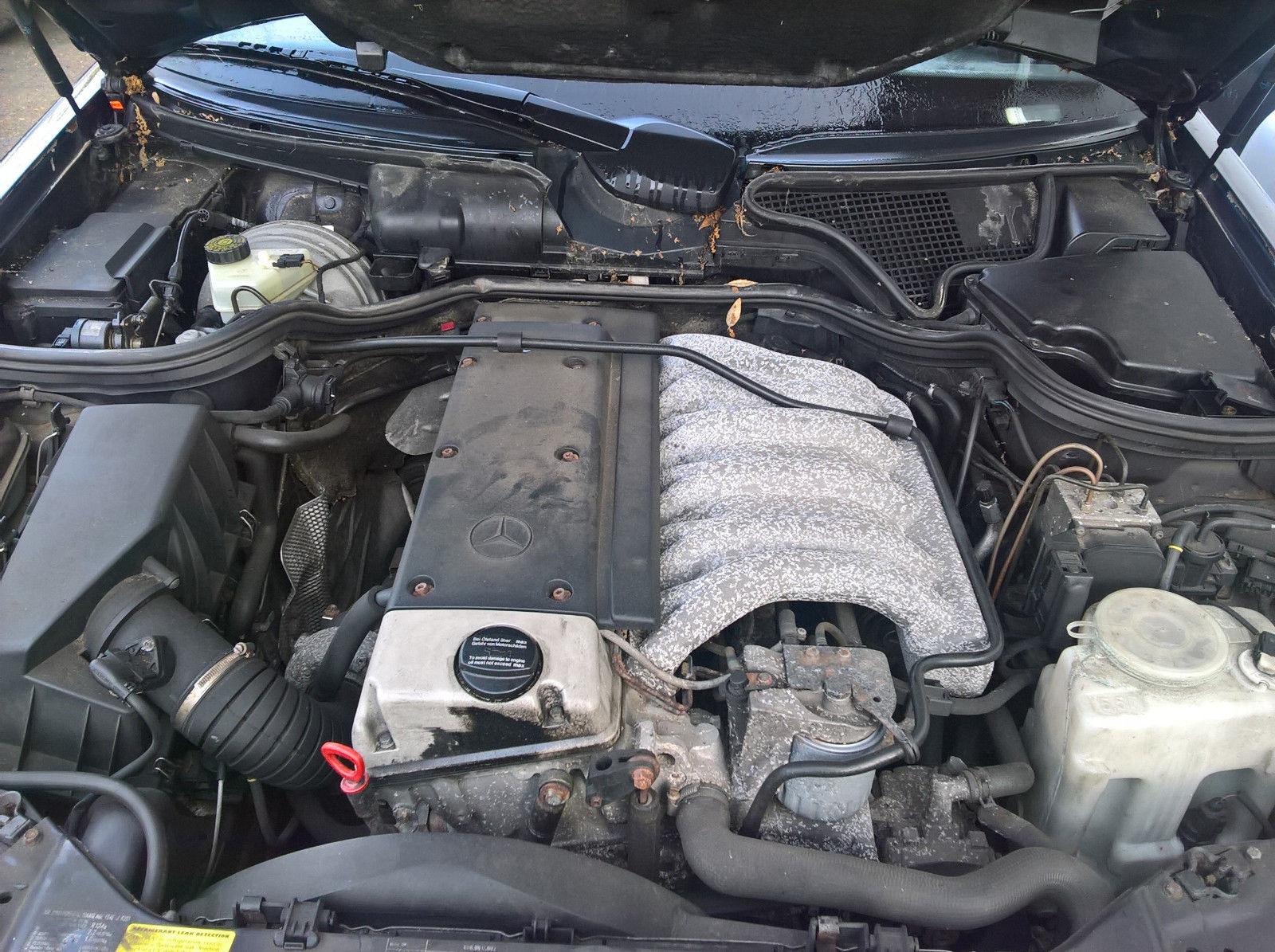 дизельный мотор на Мерседесе