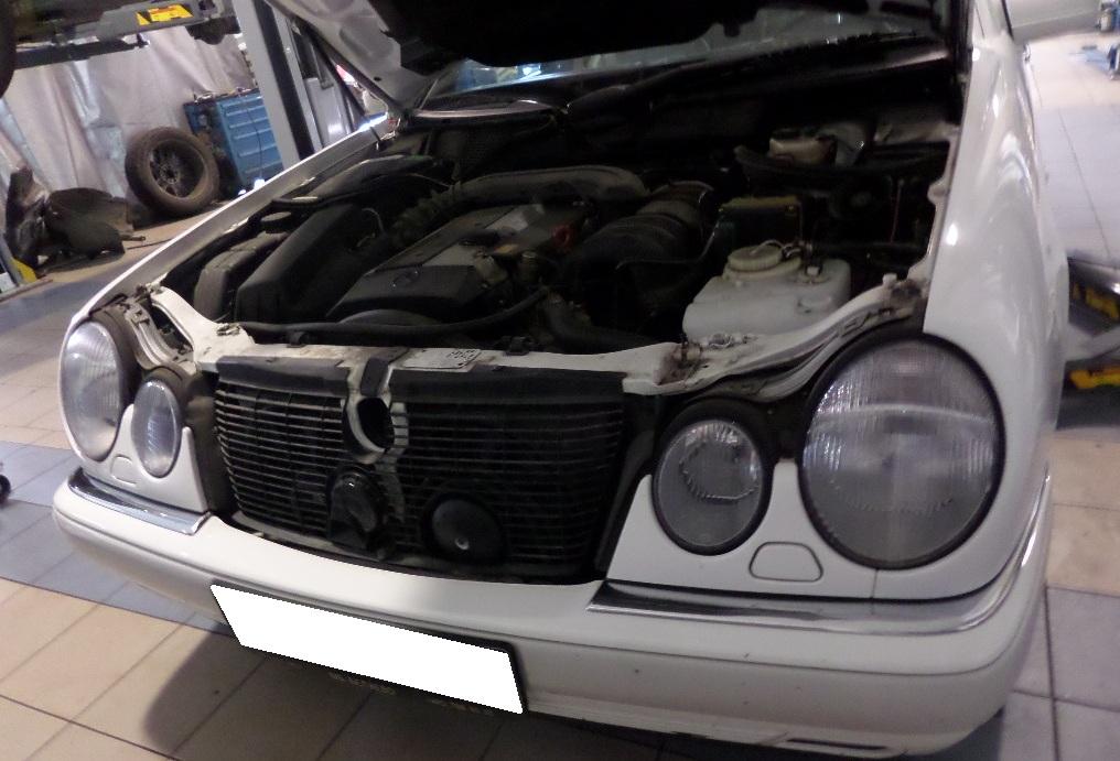 W210 на сервисе