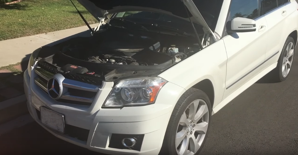 ГЛК с открытым капотом