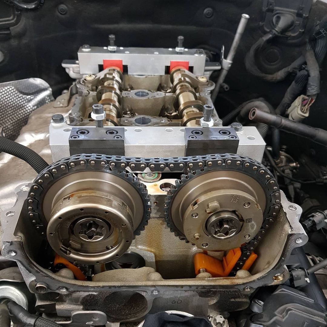 Замена цепи ГРМ Мерседес Е класс