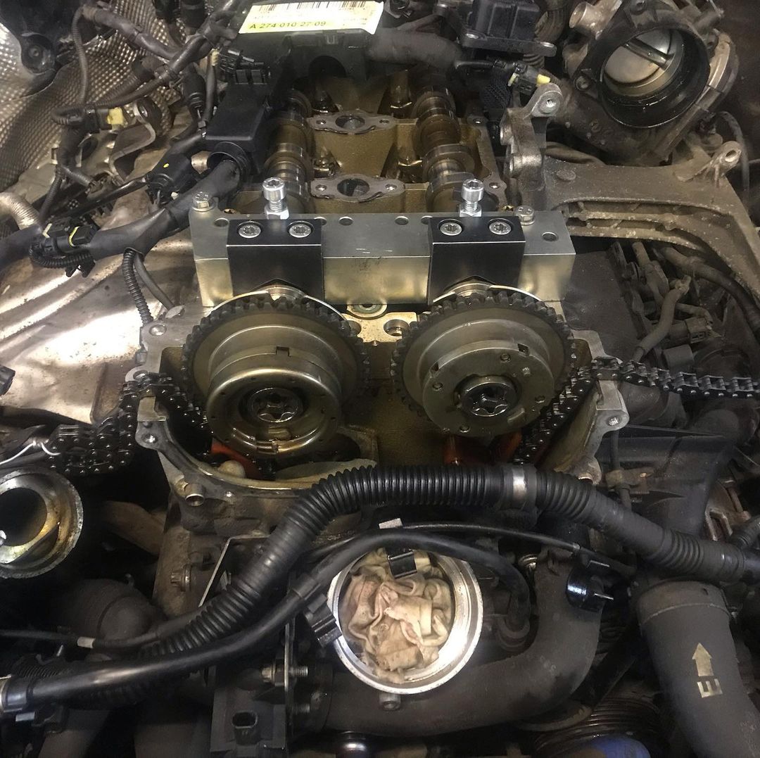 Замена цепи ГРМ Мерседес W212