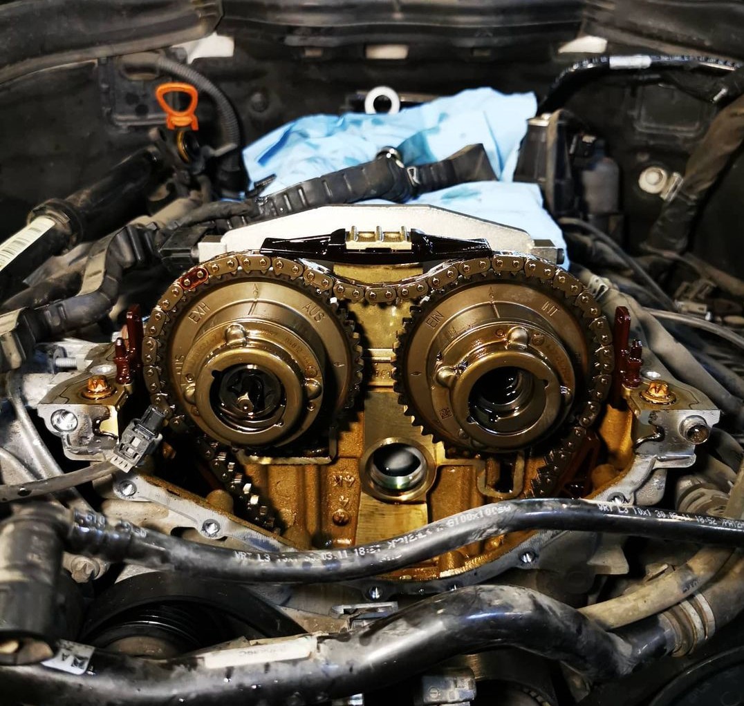 замена цепи грм на 271 моторе