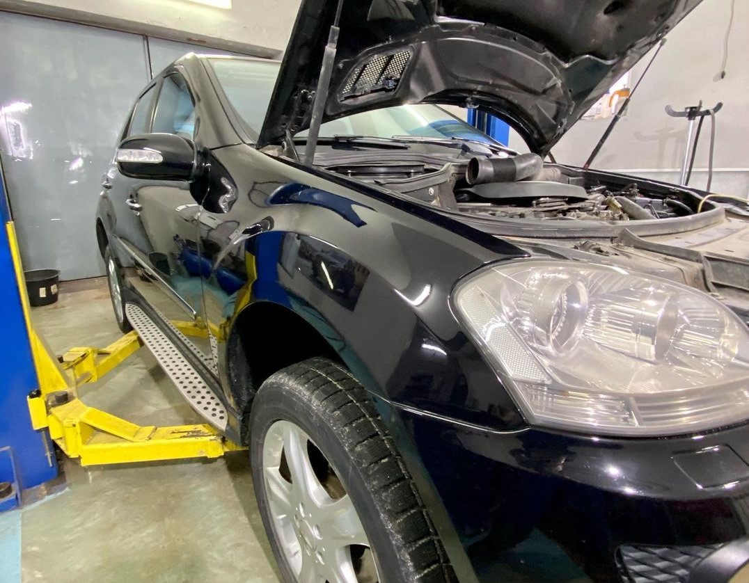 мерседес на сервисе