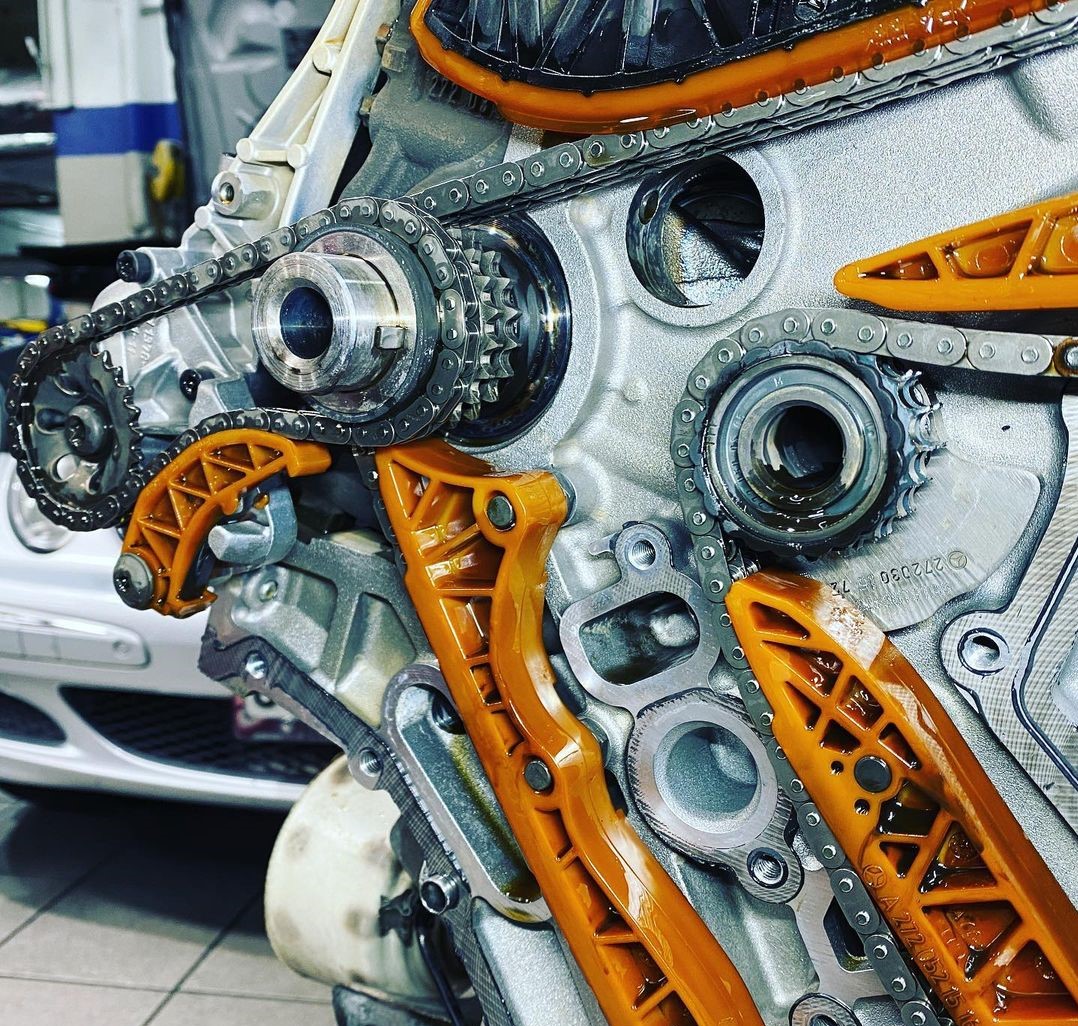 замена цепи на 272 моторе