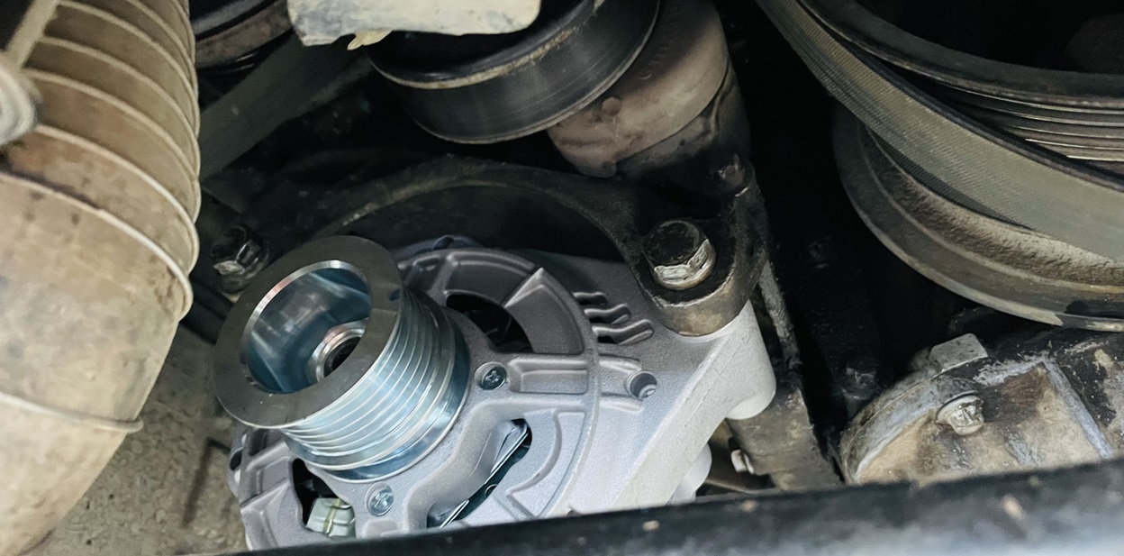 Замена генератора Мерседес