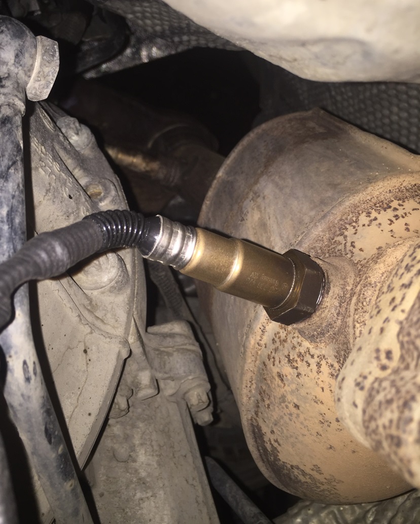 Замена лямбда-зонда Мерседес