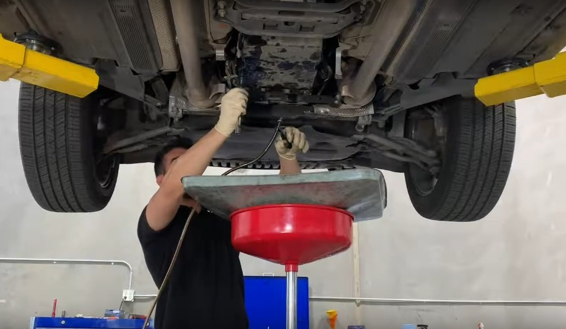 Замена масла в АКПП Мерседес GLK