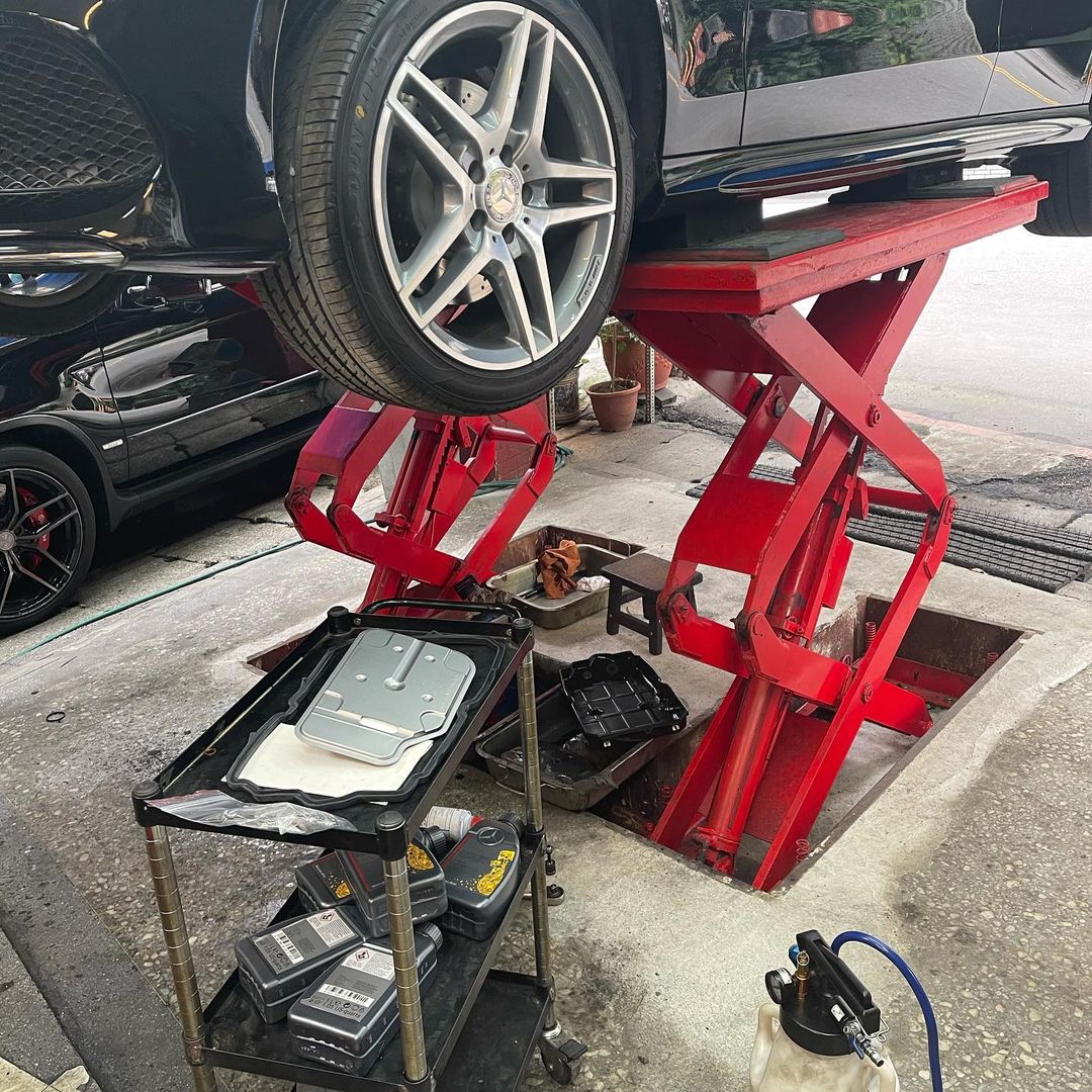 замена фильтра акпп мерседес