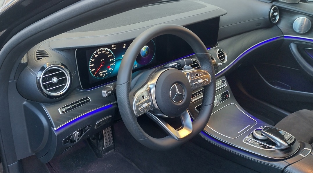 Мерседес после замены руля