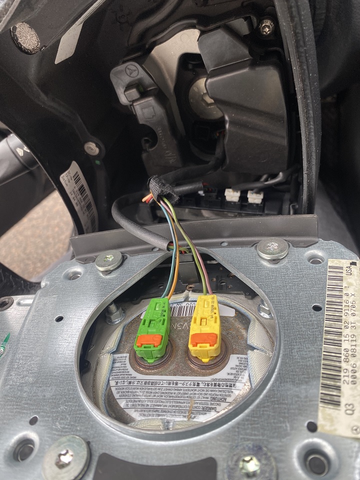 Замена руля Мерседес