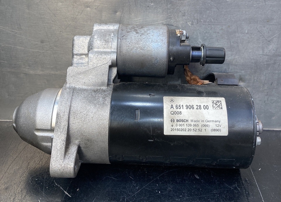 Новый стартер Мерседес