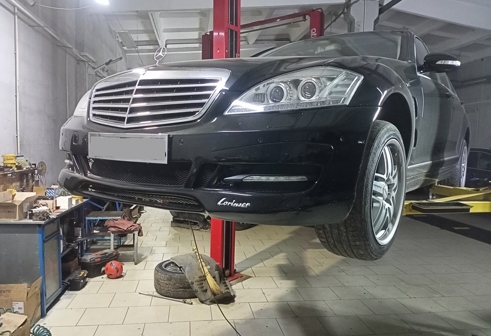 После замены стоек стабилизатора