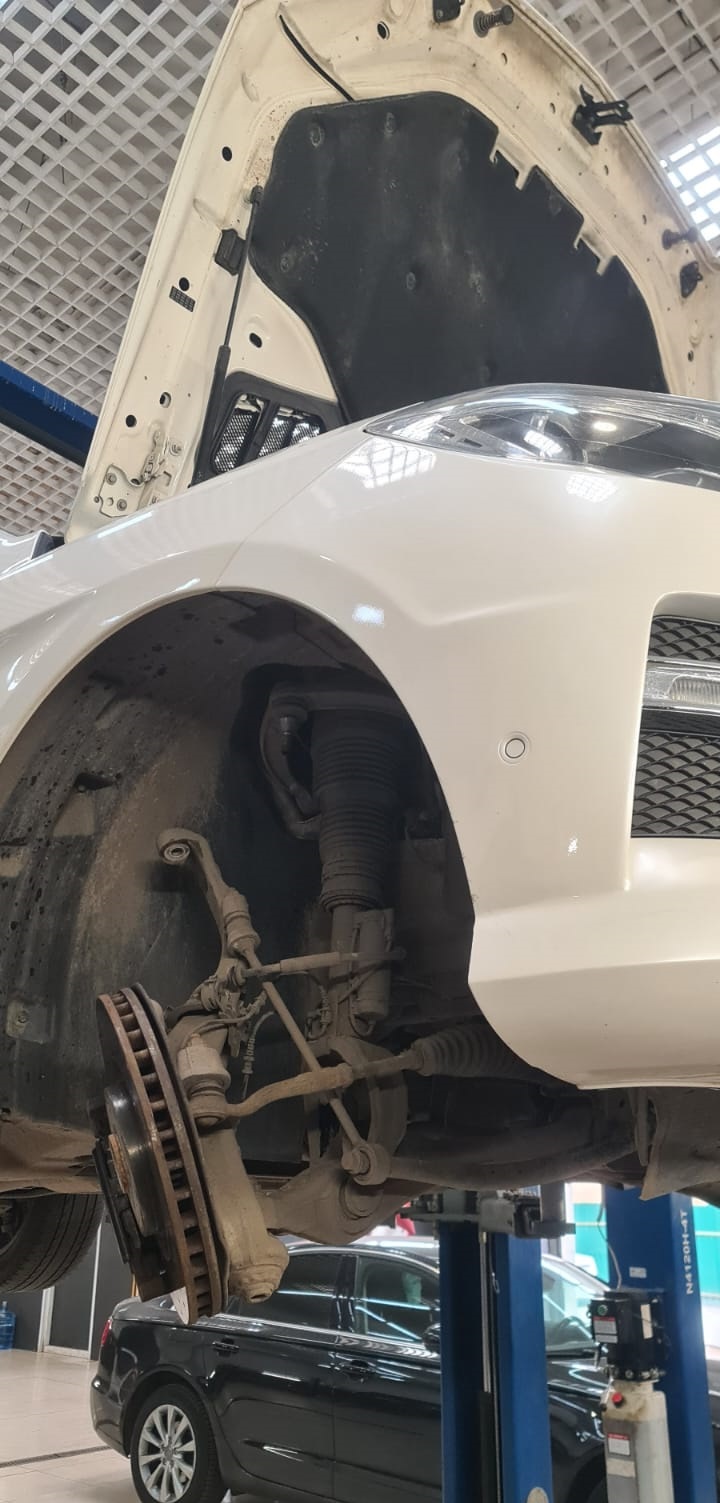 Замена ступицы Мерседес