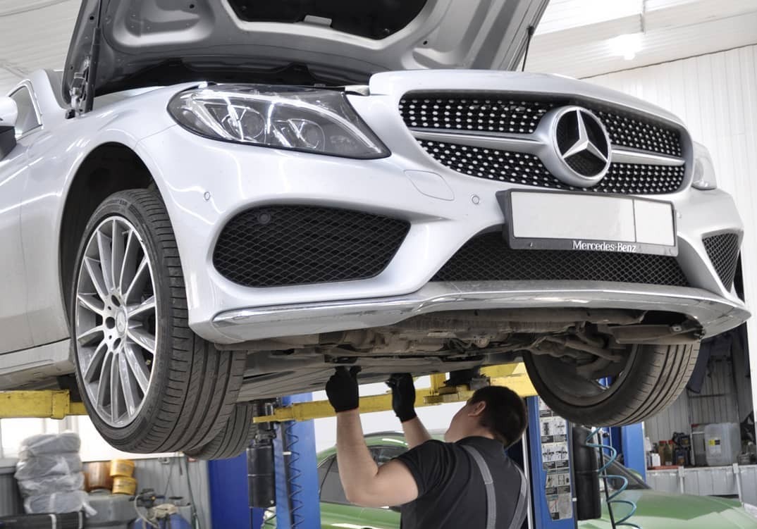 ремонт рулевой рейки Мерседес