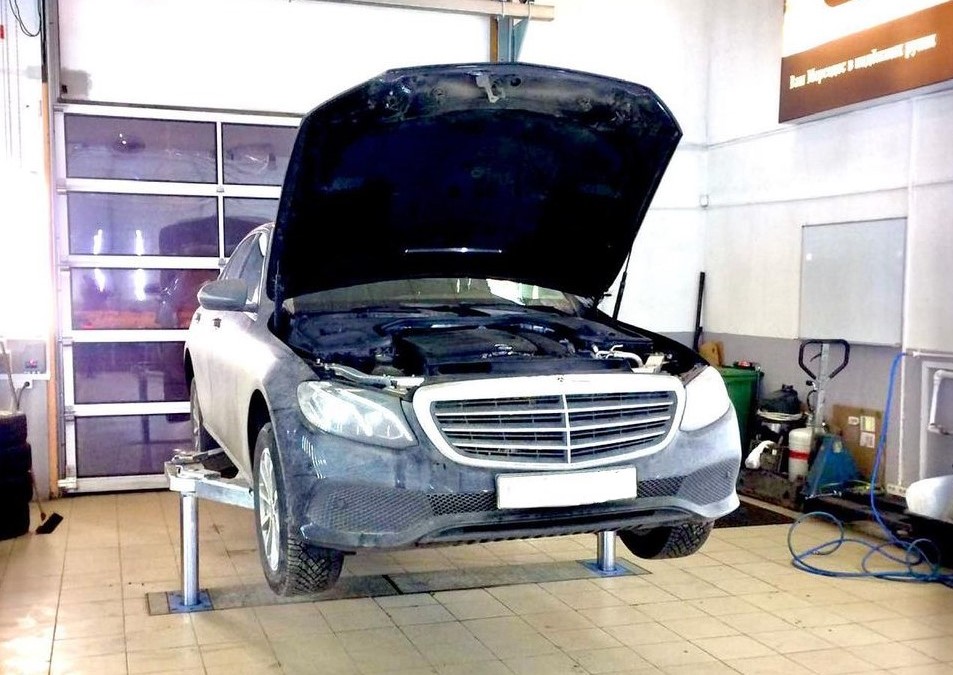 Мерседес на СТО