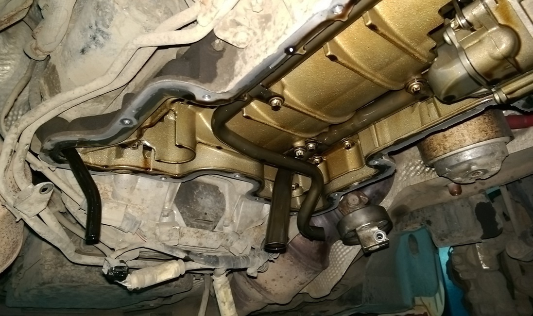 Замена масляного насоса Мерседес