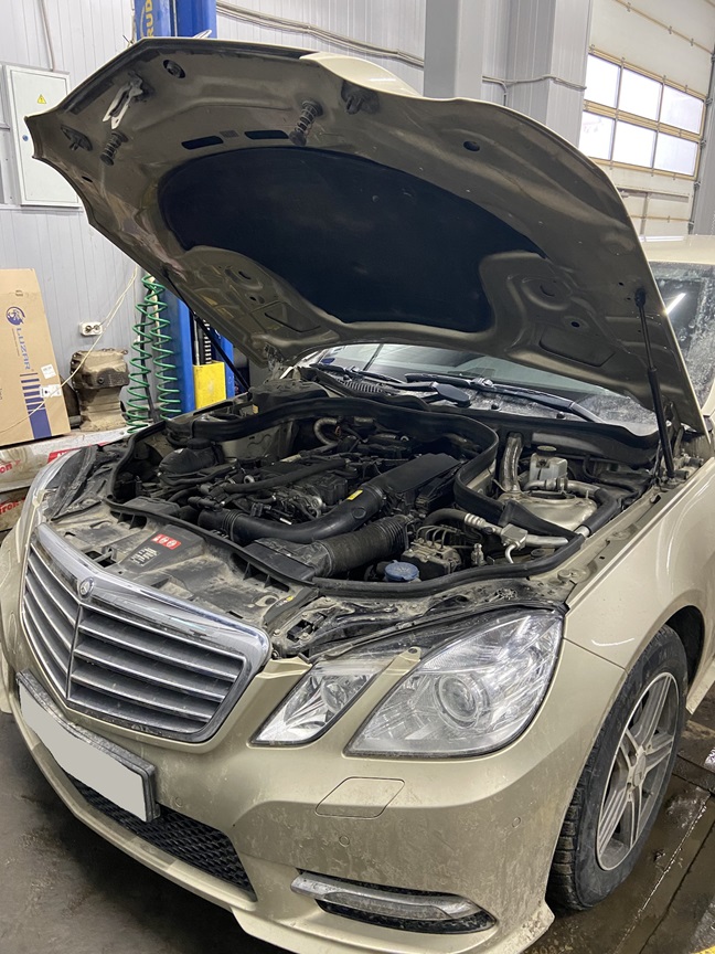 Замена моторчика печки Мерседес